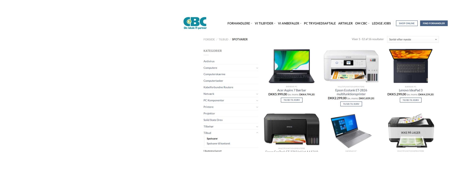 Webshop